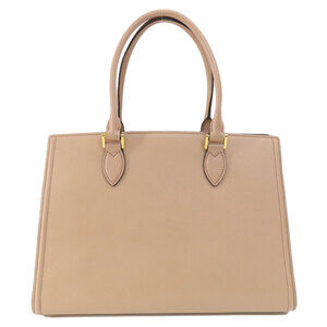 Prada Saffiano beige Pink handbag convertible Lux